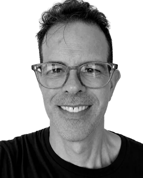 Louis Tremblay, portrait, smiling
